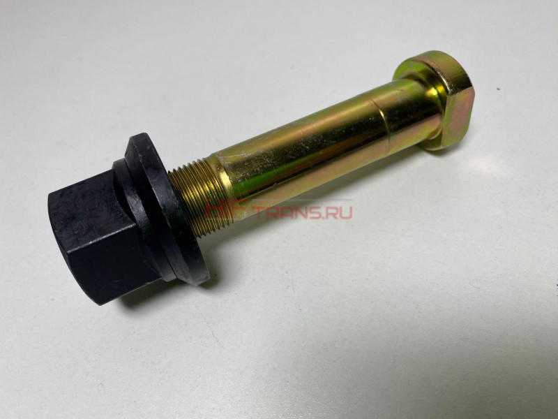 Шпилька задняя на литые диски SHACMAN X6000 М22х114х1,5 с гайкой (к-т) 710W4550101419