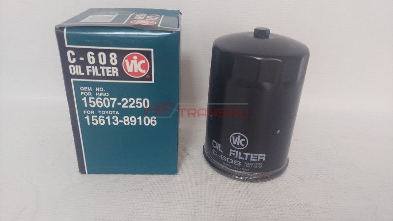 Фильтр масляный HINO 300 Dutro N04C,N04C-TN EВРО 3/4,Toyota Dyna C-608 VIC