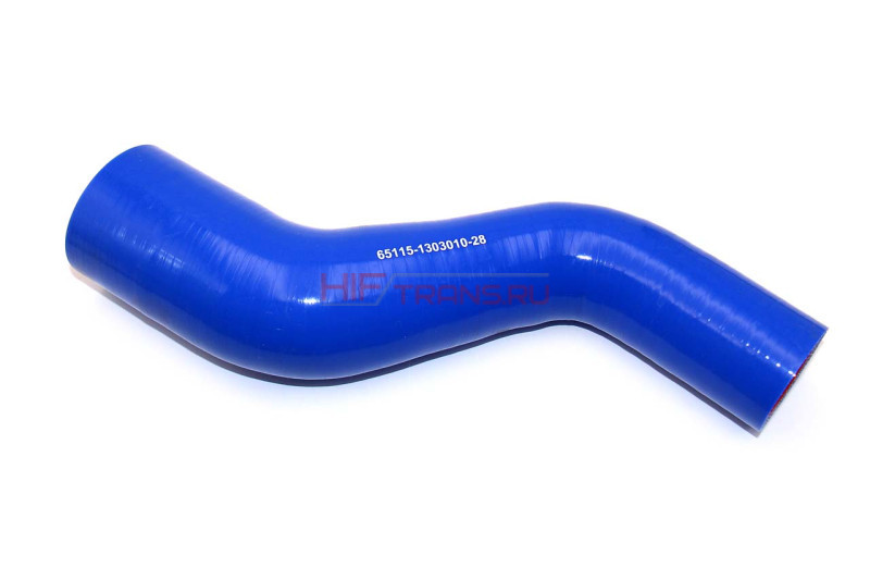 Патрубок д/ МАЗ радиатора нижний (S-обр)d=70 L365