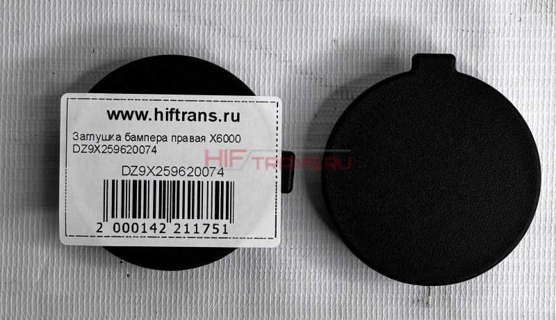 Заглушка бампера правая Х6000 DZ9X259620074 OEM