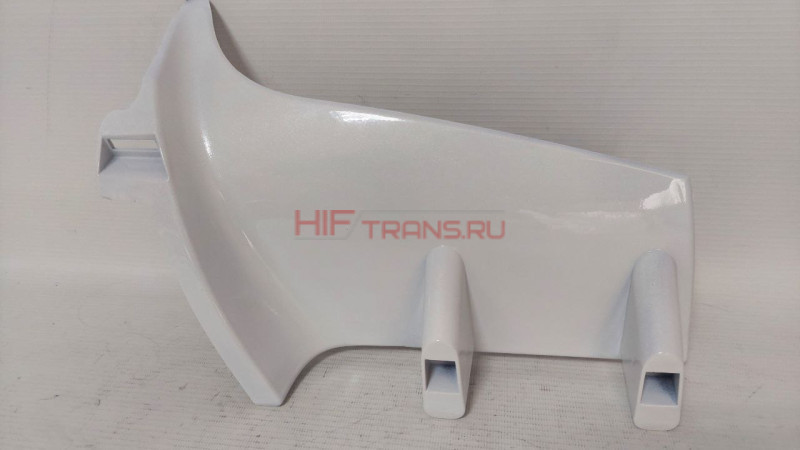 Кронштейн SHACMAN X6000 накладки фары левой DZ9X259620117 белый