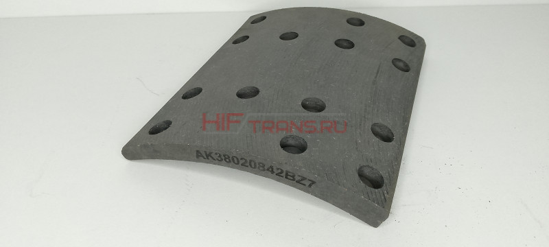 Накладка тормозная задняя JAC350N (1шт) AK35020842BZ7 OEM