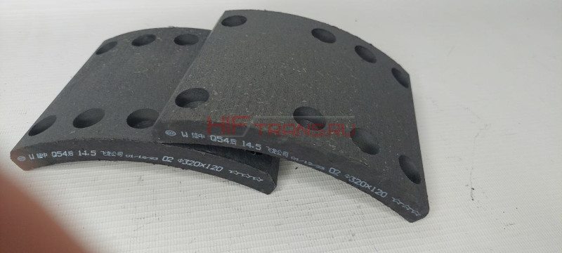 Накладка тормозная задняя JAC 80,90 (1шт) ОРИГИНАЛ HF16016E73502105TBK