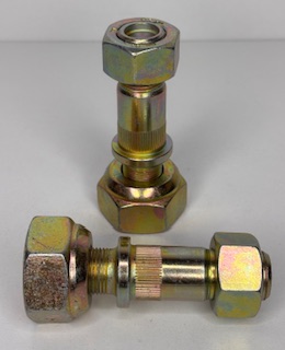 Шпилька колеса передний правый (шпилька с гайкой) NQR75 NPR75 8971684560