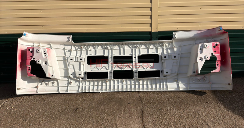 Бампер Х3000 ТЯГАЧ в сборе (красный) DZ97189621021 OEM