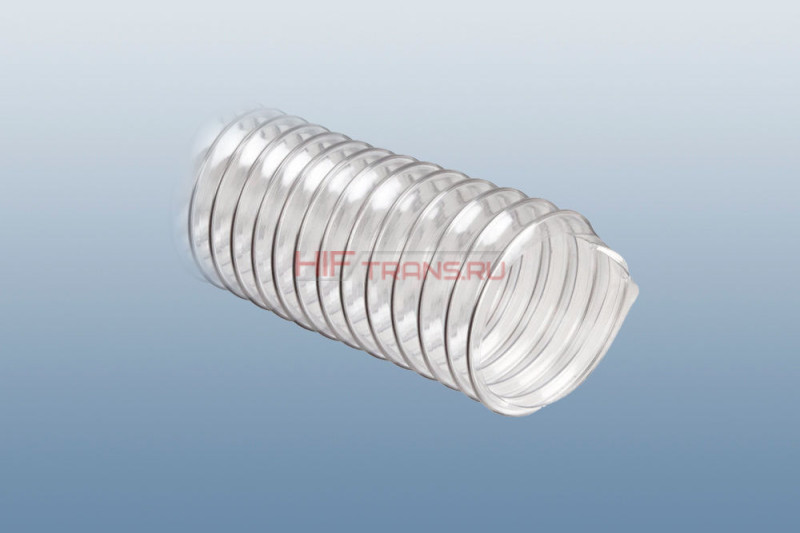 Рукав Воздуховод ТЕХ POF-600 d=100 (нах-ся в подвале Силикон) (Хомут TORRO 100-120/12 шир)