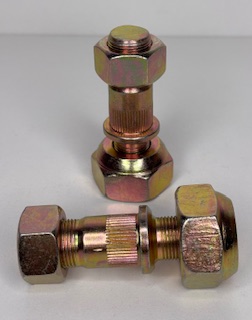 Шпилька колеса передний левый (шпилька с гайкой) 8971312831 NPR75