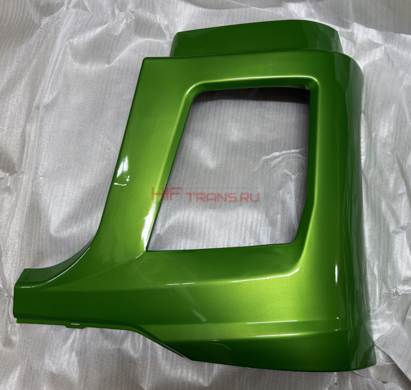 Бампер SHACMAN Х5000/3000 ТЯГАЧ передний левая часть под фару (КРАСНЫЙ) DZ9718962306 Аналог