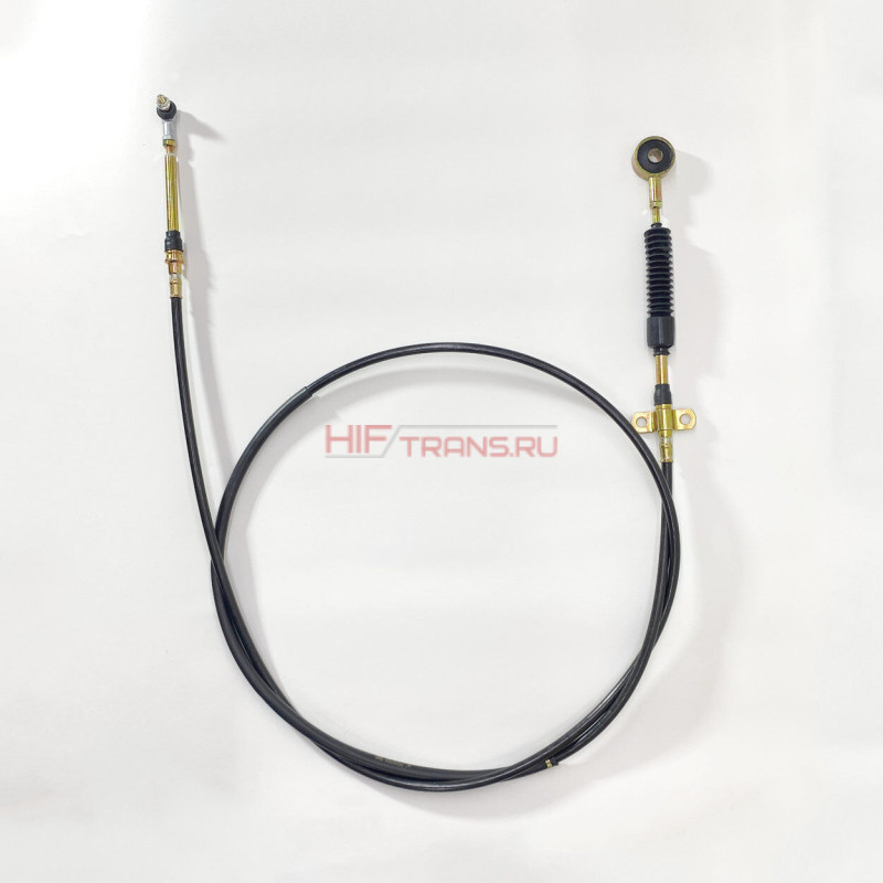 Трос переключения передач КПП L3135 FOTON 1051,61,69,89 гнутый №1 1106917200012 SE0243