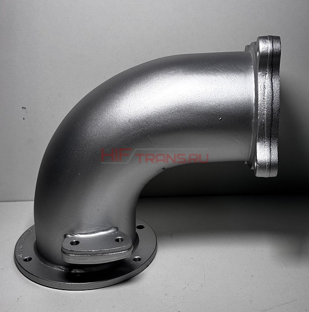 Патрубок выхлопной трубы SHACMAN WP12,WP13 E5 (колено) (после турбокомпр.) 612640110005