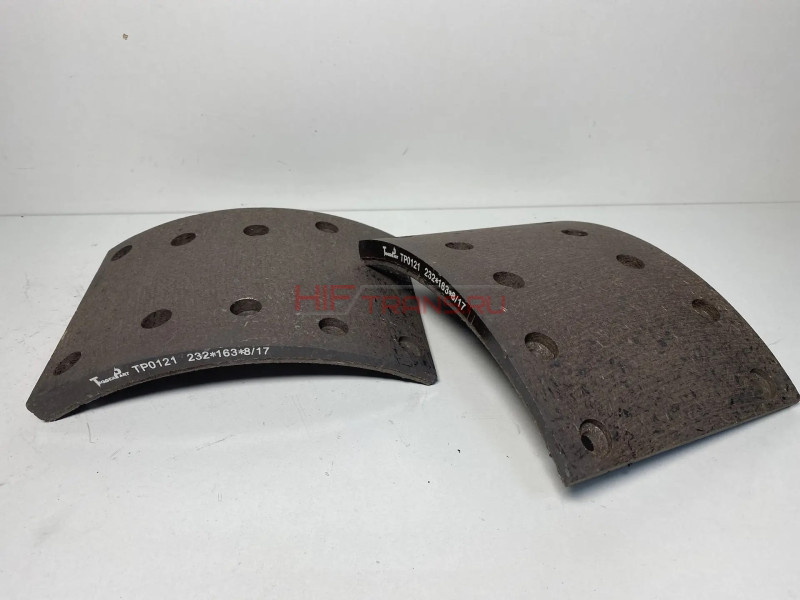 Накладка тормозная 81502210540 передняя нижняя 10отв X3000,F2000,F3000 TP0121