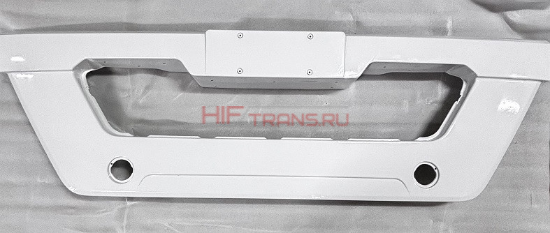 Бампер передний средняя часть в сборе FAW J7 4180 белый 28030112000H