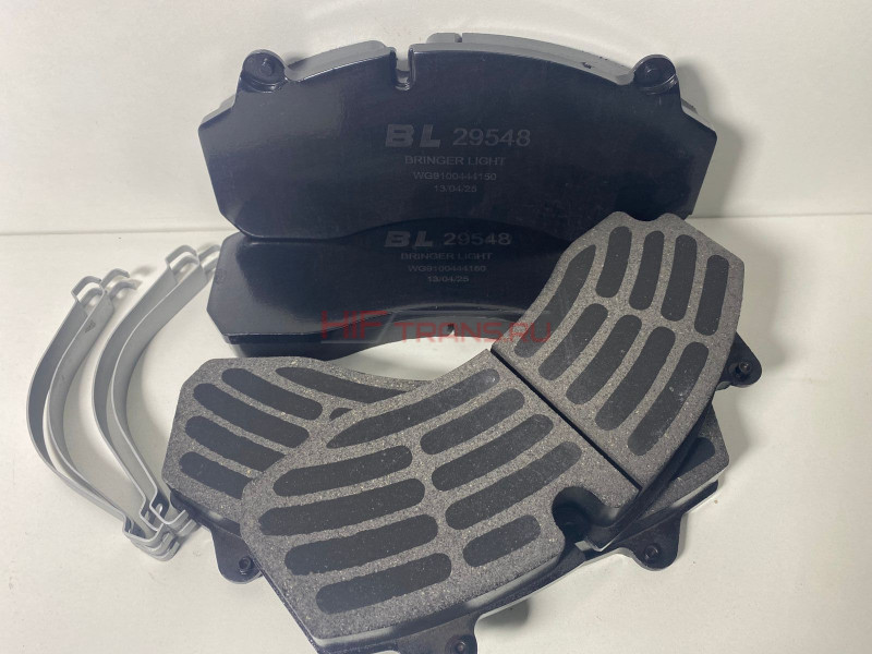 Колодка тормозная задняя (дисковая) (к-т 4шт) BL2954829385 SITRAK C7H,HOWO WG9100444150