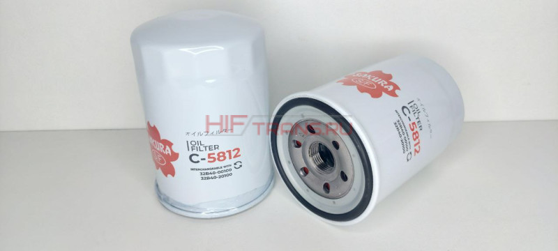 Фильтр масляный HINO300 E3,4 C5812 SAKURA