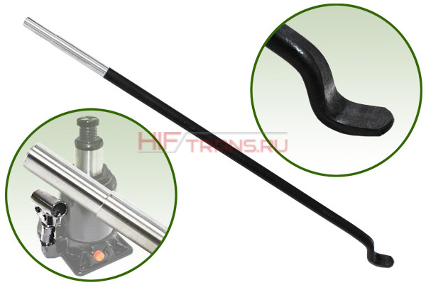 Монтажка -лопатка L=850 черный металл