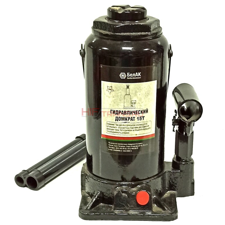 Домкрат бутылочный гидравлический (15т)