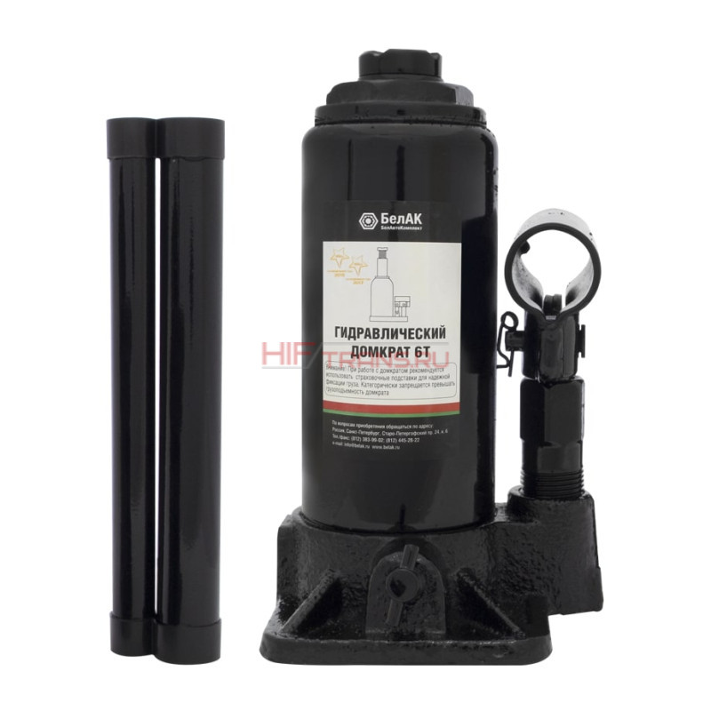 Домкрат бутылочный гидравлический (6т)