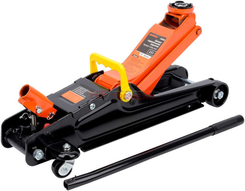 Домкрат гидравл.подкатной 2,5т 140-387мм 43227 Автодело