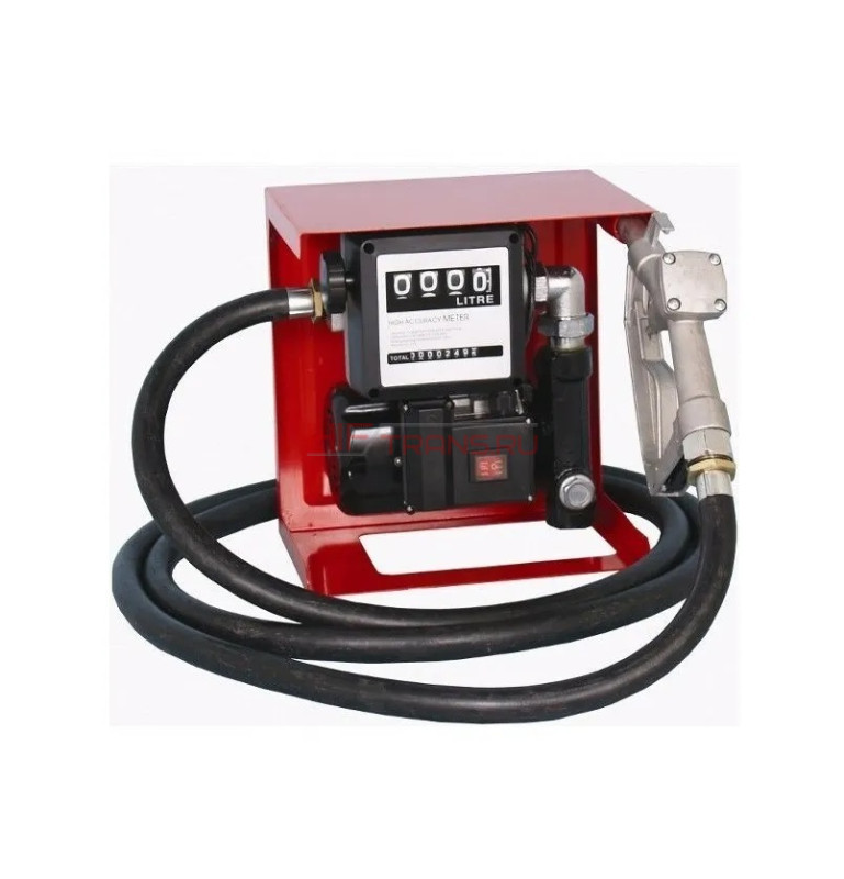 Станция д/ перекачки топлива со СЧЕТЧИКОМ и ПИСТОЛЕТОМ 220в, 40л/мин